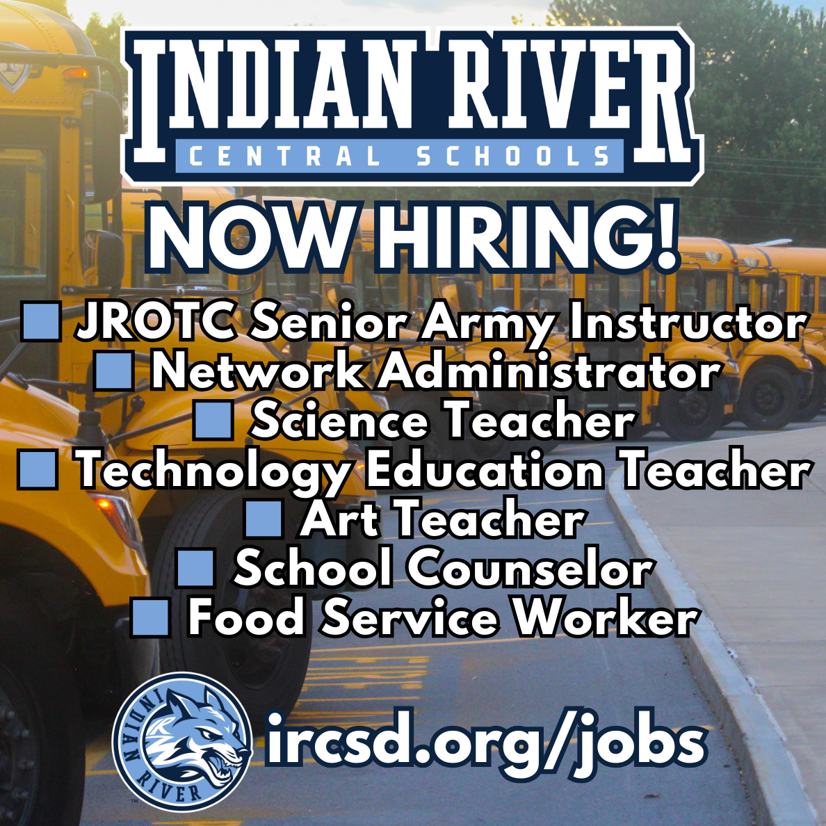 Join the IRCSD Team Today!